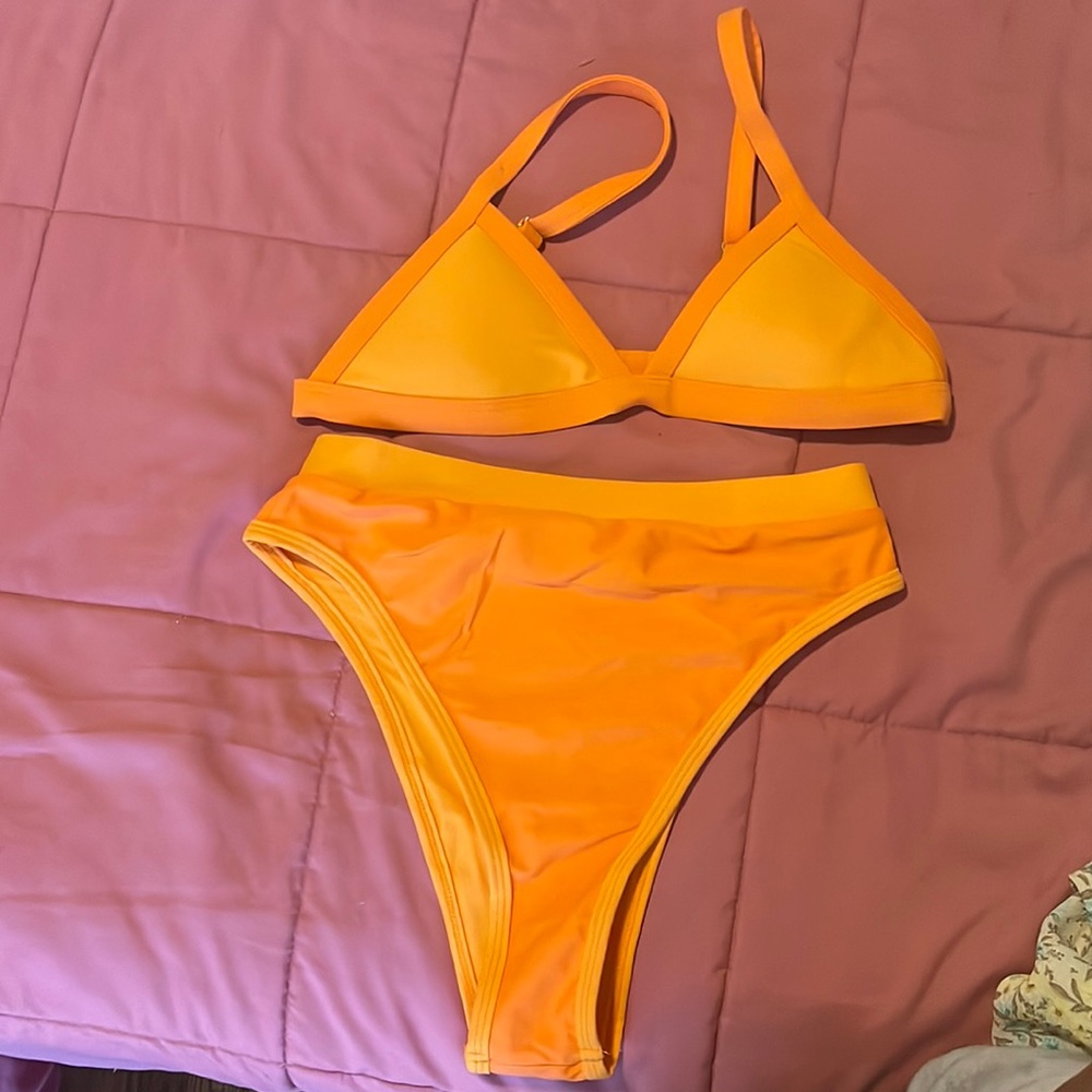 Vibrant Orange 93 Play Street Bikini